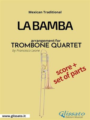 cover image of La Bamba--Trombone Quartet Score & Parts